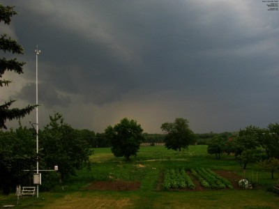 Webkamera na klimatologické stanici ČHMÚ v Dyjákovicích u Znojma - 06. 06. 2009 - 16:06 UTC
