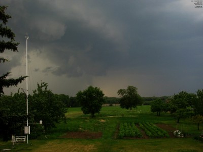 Webkamera na klimatologické stanici ČHMÚ v Dyjákovicích u Znojma - 06. 06. 2009 - 16:07 UTC
